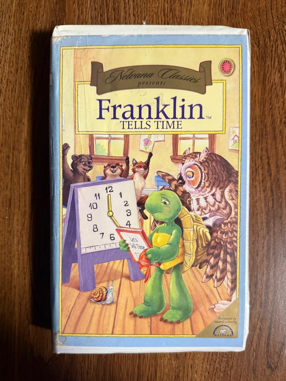 Franklin Tells Time VHS (1997)